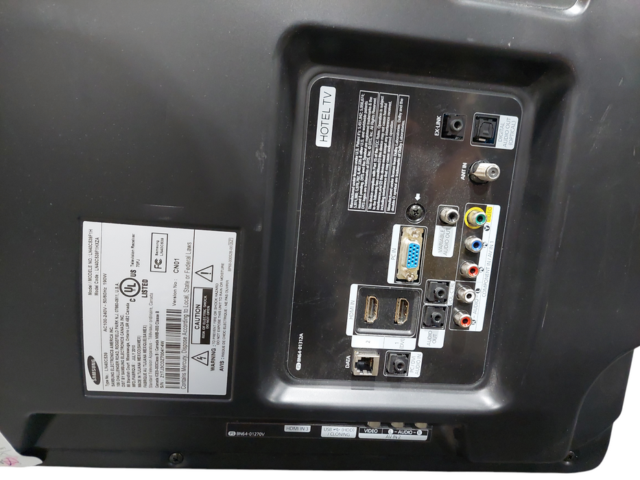 Samsung 40" Tv Model: LN40C539