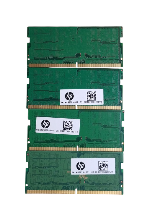 Lot of 4x 16GB DDR5 SODIMM PC5 Laptop RAM /Various Brands