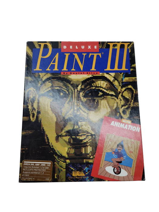 Deluxe Paint III for Amiga 500, 1000 & 2000 %