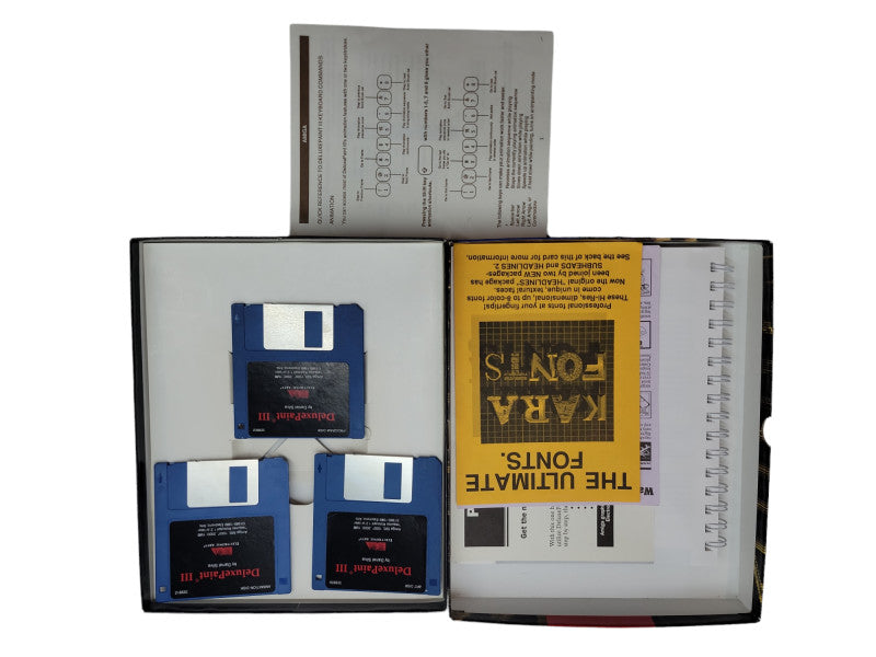 Deluxe Paint III for Amiga 500, 1000 & 2000 %