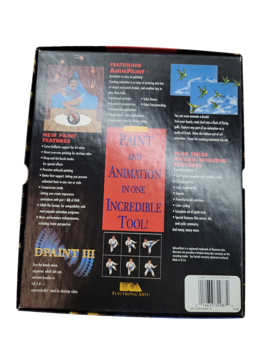 Deluxe Paint III for Amiga 500, 1000 & 2000 %