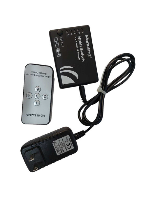 PanLong HDMi Switch 5X1 with IR Remote 3d 1080P =