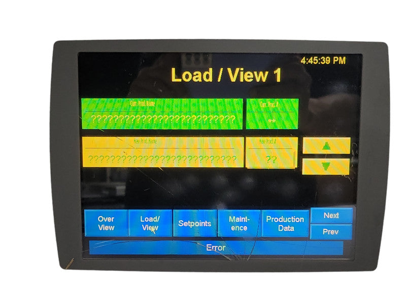 allen bradley PanelView plus 1000 2711P-T10C4D6, READ _