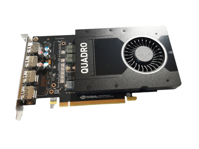 NVIDIA Quadro P2200 5GB GDDR5X 4x DisplayPort GPU Video Graphic, full profile