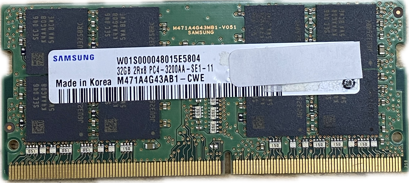32GB (1x 32GB) DDR4 PC4 Laptop RAM Various Brands/Frequencies