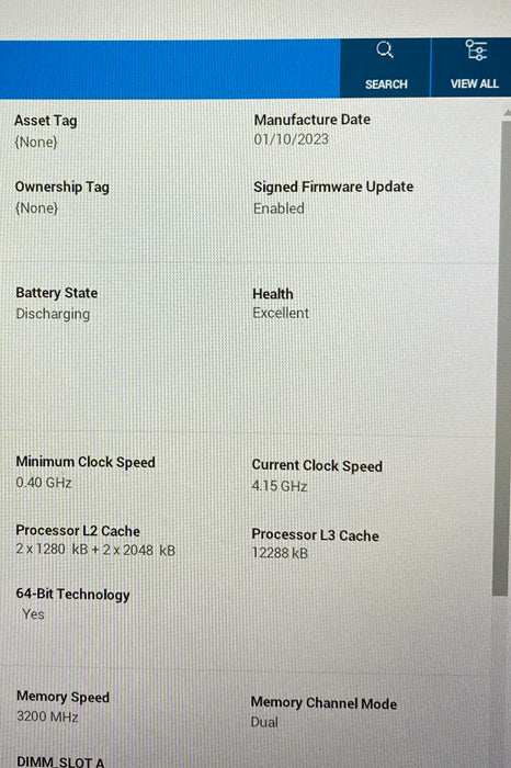Dell Latitude 5430 Core i7-1265U 1.8Gh 16GB RAM 256GB SSD No Power Adapter READ!