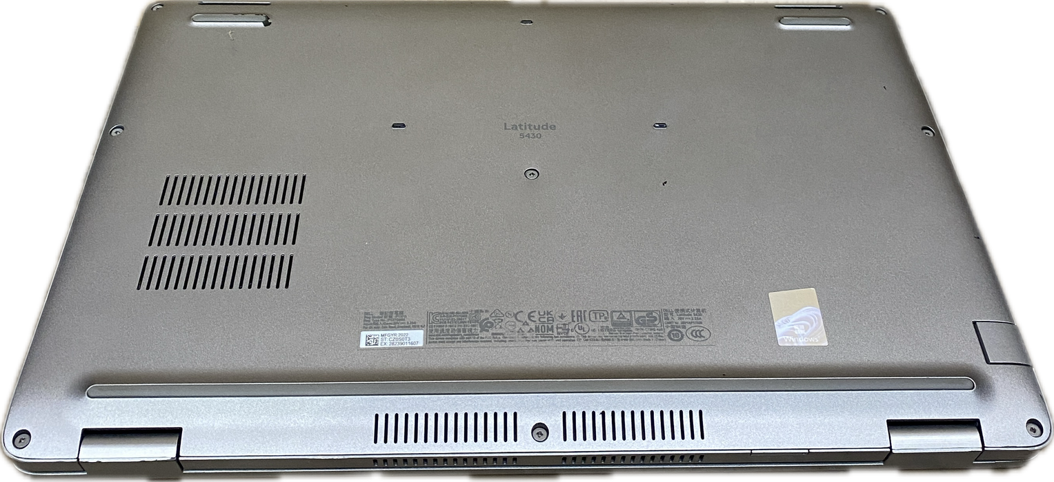 Dell Latitude 5430 Core i7-1265U 1.8Gh 16GB RAM 256GB SSD No Power Adapter READ!