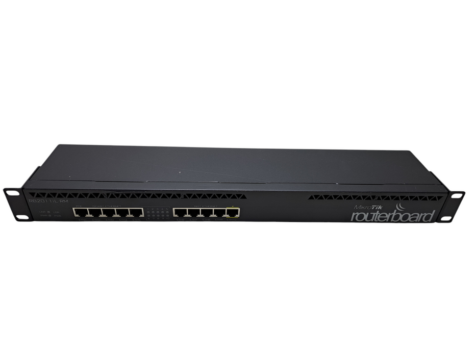 MikroTik RB2011iL-RM 10-Port Fast/Gigabit Ethernet Router