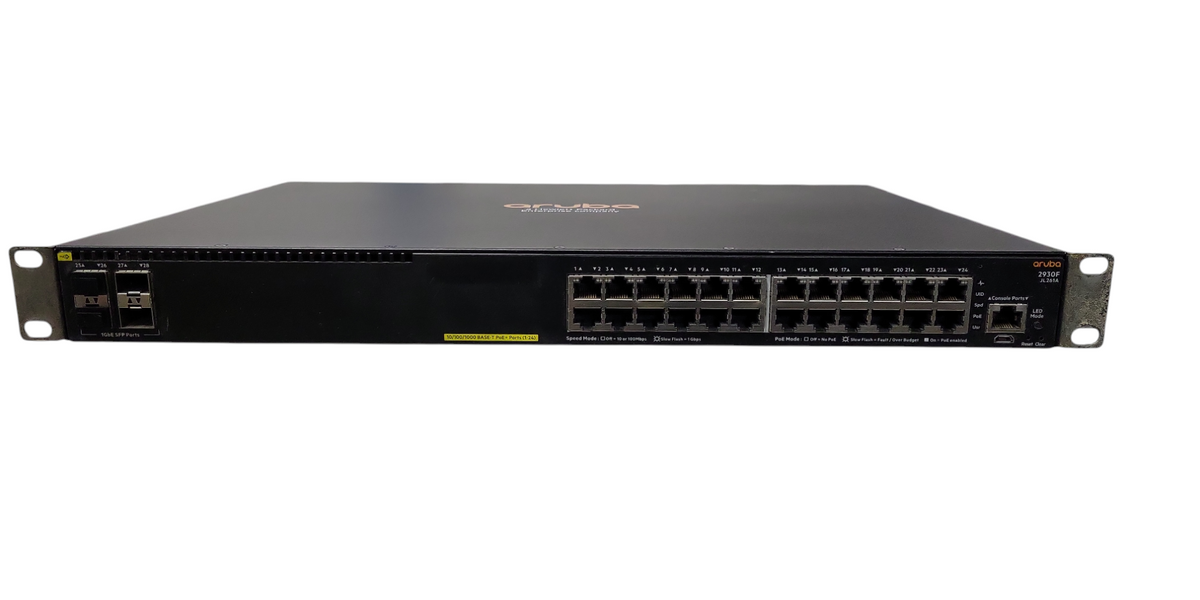 Aruba HP JL261A 2930F 24G PoE+ 4SFP Gigabit Switch — retail.era
