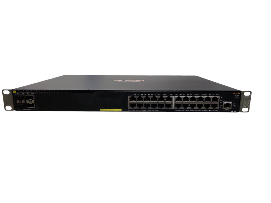 Aruba HP JL261A 2930F 24G PoE+ 4SFP Gigabit Switch