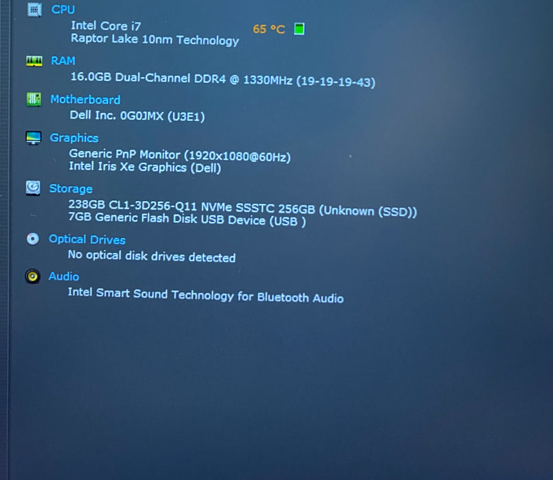 Dell Latitude 5440 Core i7-1365U 1.80GHz 16GB RAM 256GB SSD No Power Adapter
