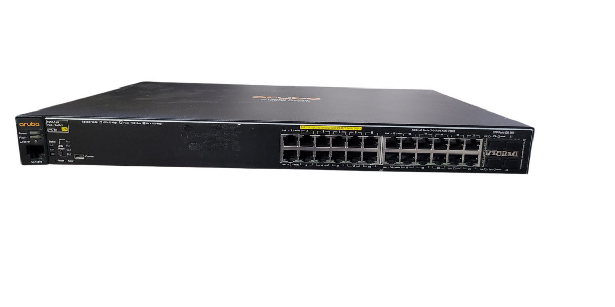 HP Aruba 2530-24G PoE+ Switch J9773A 4x SFP — retail.era