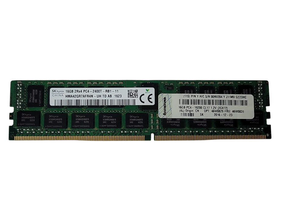 SKhynix 16GB 2Rx4 PC4-2400T-R DDR4 ECC REG RDIMM Server RAM
