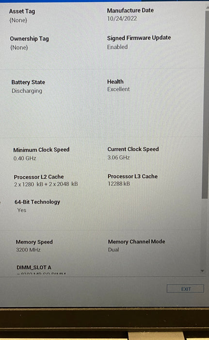 Dell Latitude 5430 i7-1265U 1.80GHz 16GB RAM 256GB SSD No Power Adapter