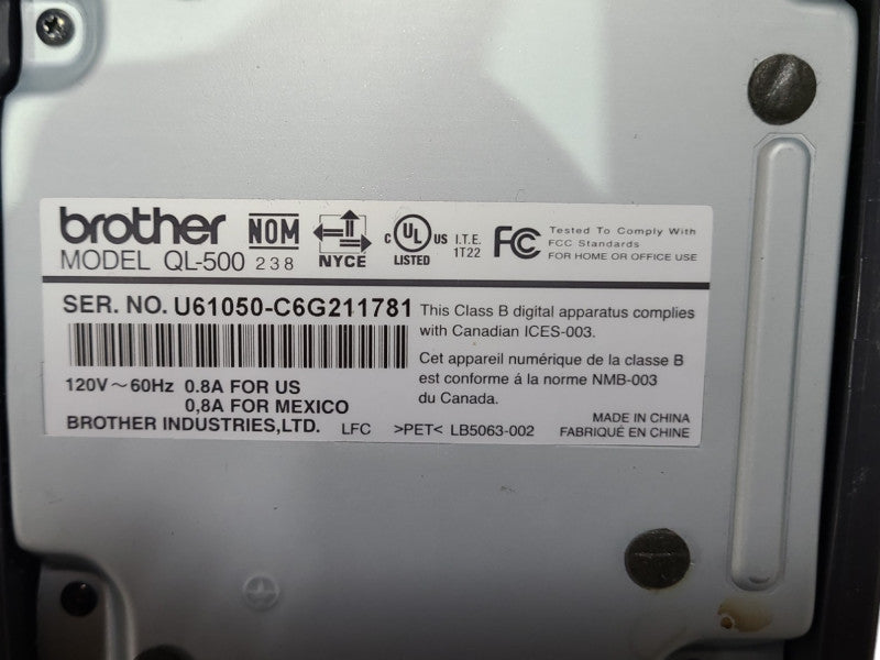 Brother QL-500 Label Thermal Printer