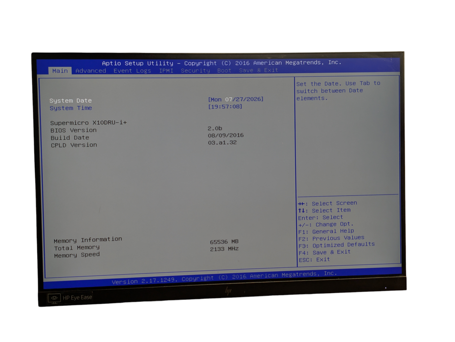 Supermicro CSE-119U X10DRU-i+ 2x Intel Xeon E5-2680 v3 64GB RAM