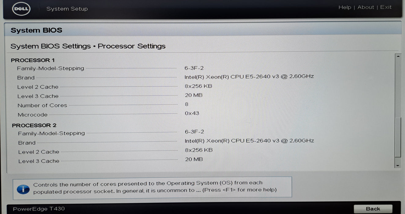 Dell PowerEdge T430 8x 3.5" | 2x Xeon E5-2640 v3 @2.60GHz, 32GB DDR4, PERC H730P
