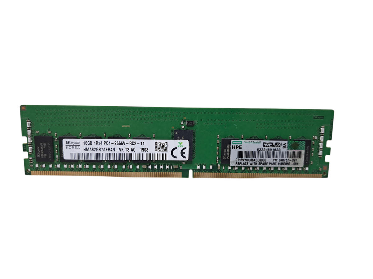SK Hynix 16GB 2Rx8 PC4-2666V-RC2 DDR4 Server Memory