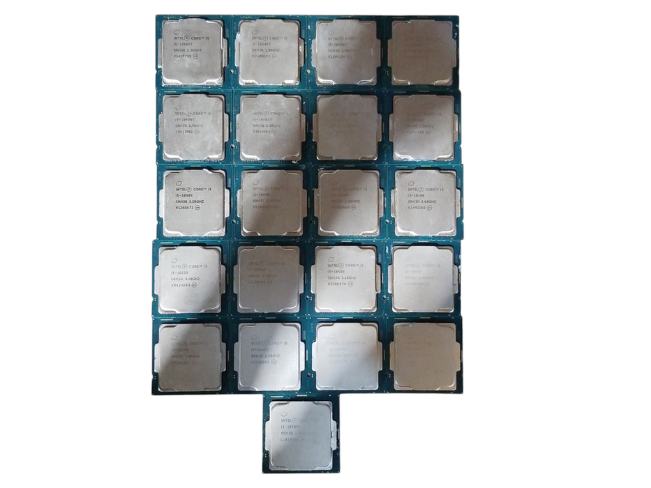 Lot of 21x, 10th Gen i-series Desktop CPUs (CPU10-7)