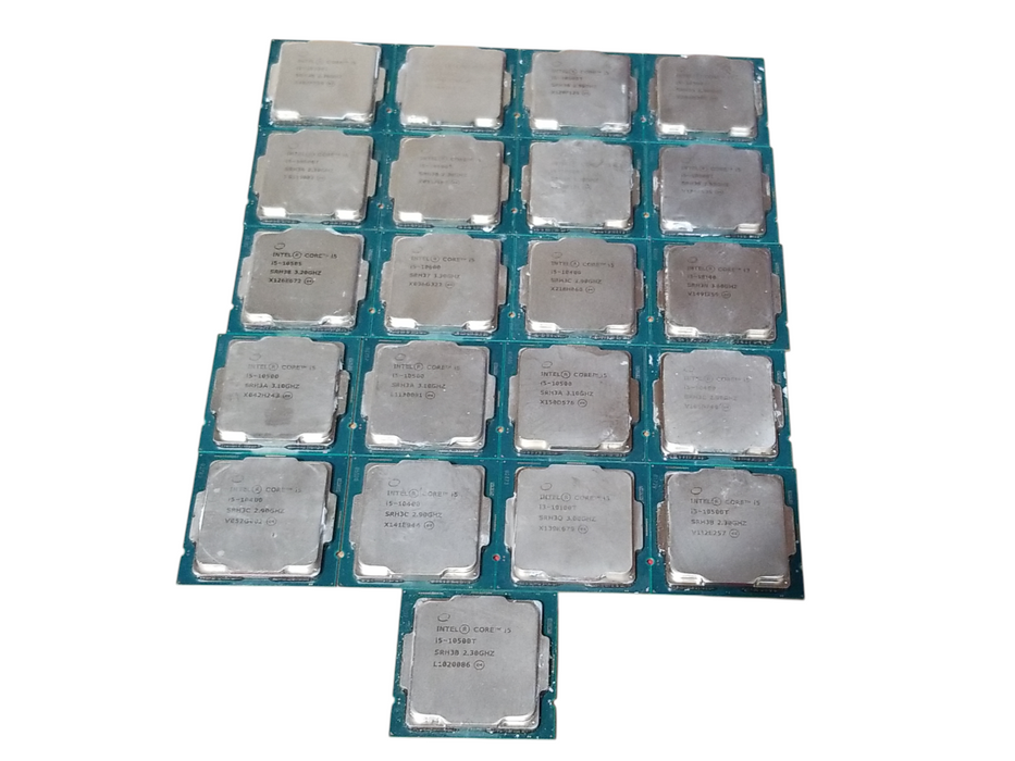 Lot of 21x, 10th Gen i-series Desktop CPUs (CPU10-7)
