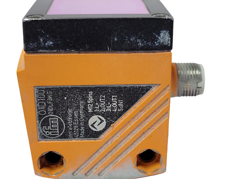 IFM 01D100 01DLF3KG Laser Sensor, READ _