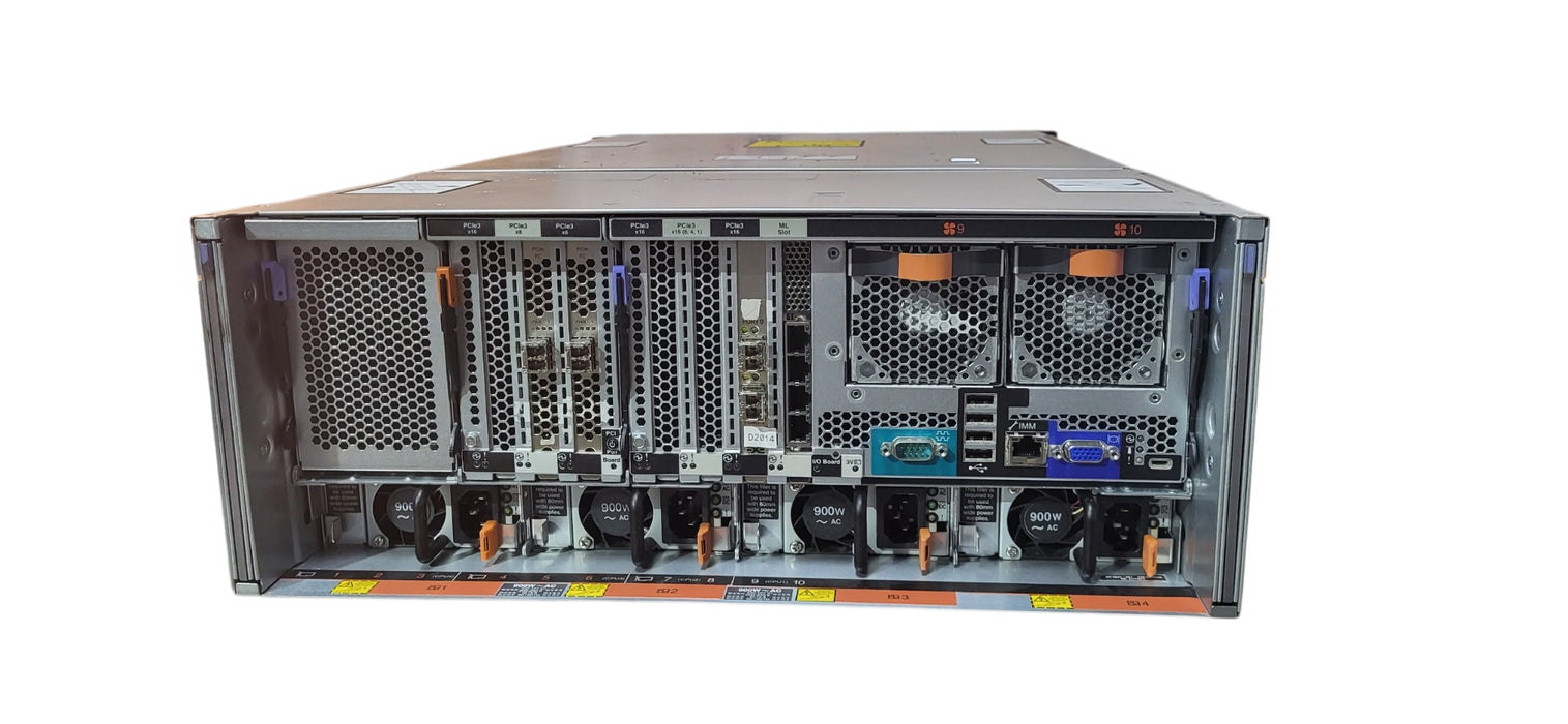 Lenovo System x3850 X6 Quad (4x) Xeon E7-8890 v4 CPUs| 128GB DDR4 |4x900W|No HDD
