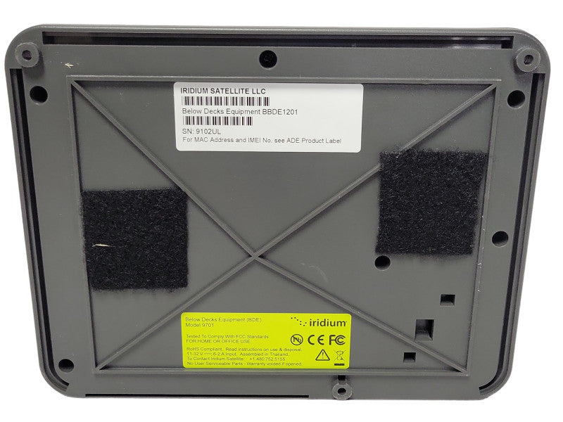 Iridium BBDE1201 Below Decks Equipment, Model 9701, READ !