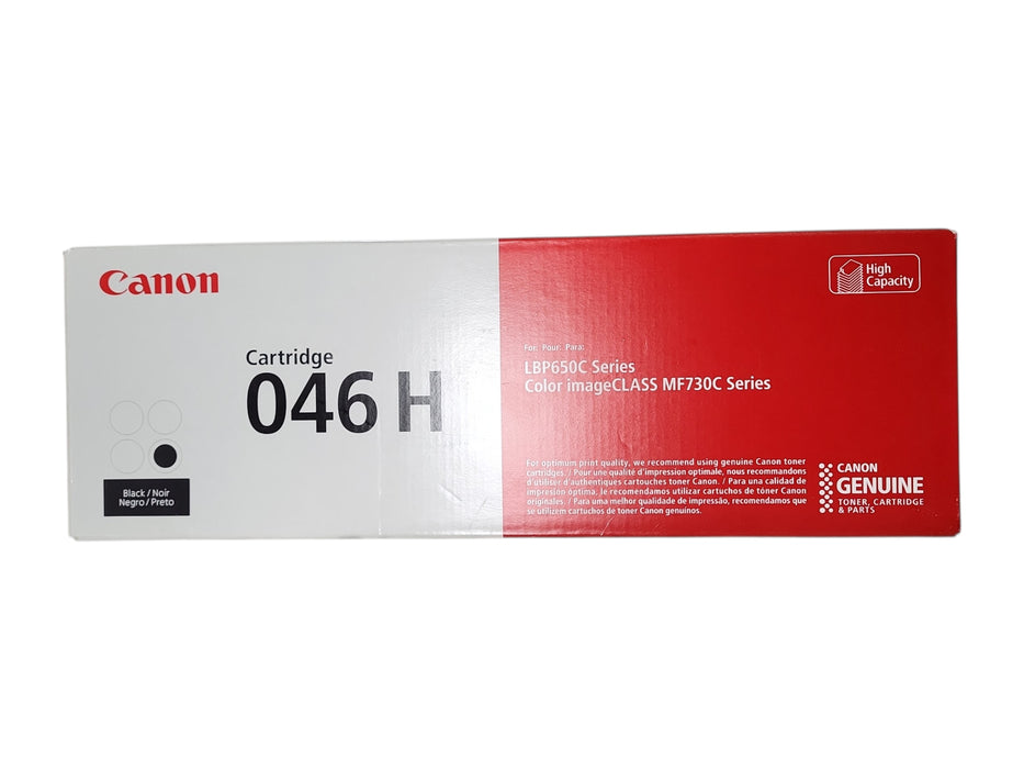 *NEW SEALED* Genuine Canon 046 H Black Toner Cartridge