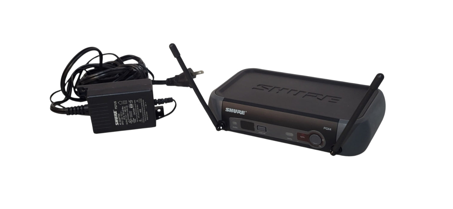 Shure PGX4 J6 Wireless Receiver J6 572-590 MHz w/ AC