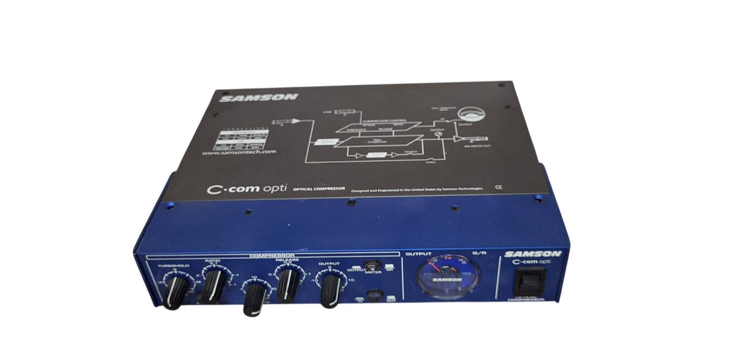 Samson C.Com Opti 115V Optical Compressor C-Com Stereo Limiter