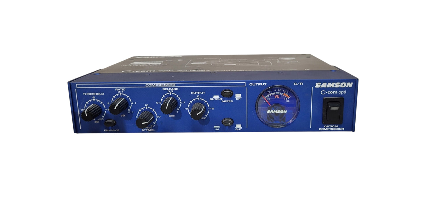 Samson C.Com Opti 115V Optical Compressor C-Com Stereo Limiter