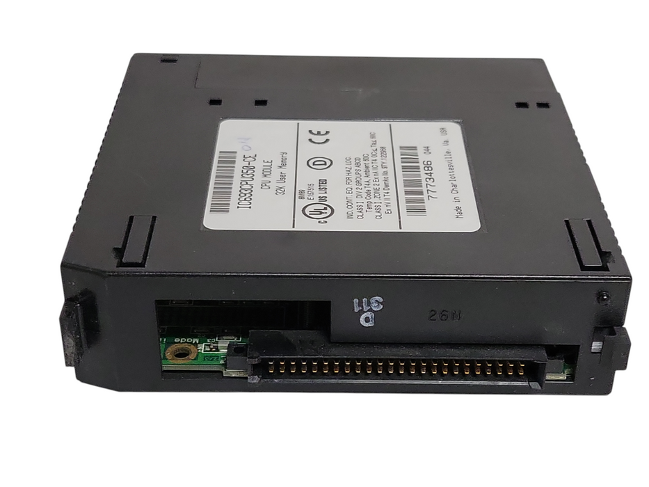 IC693CPU350-CE CPU MODULE  32K User MEM with key, READ
