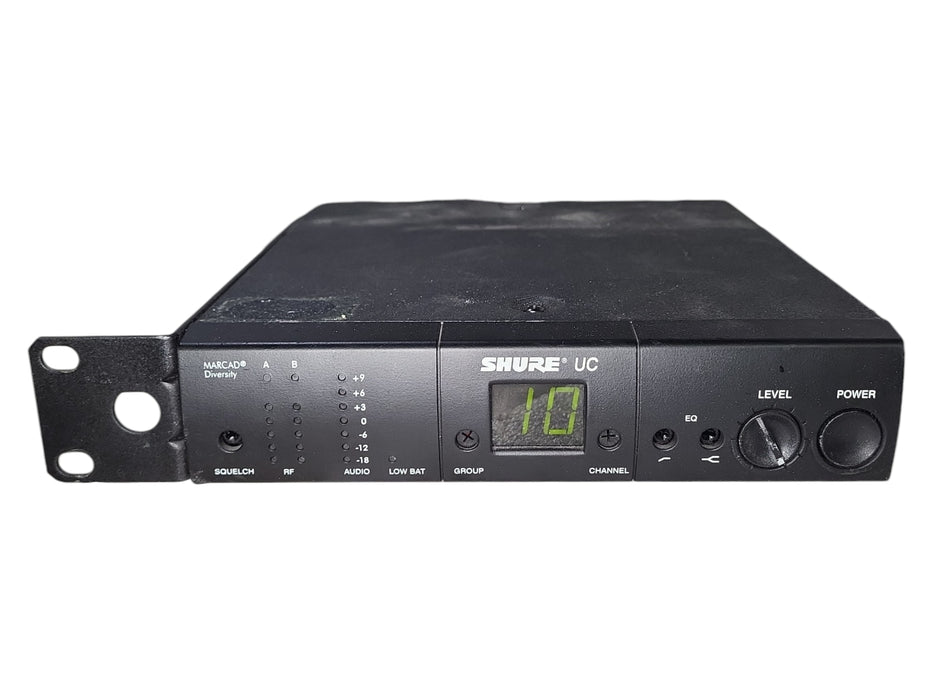 Shure UC4-UA Receiver 782-806 MHz, No Antenna & Power Adapter