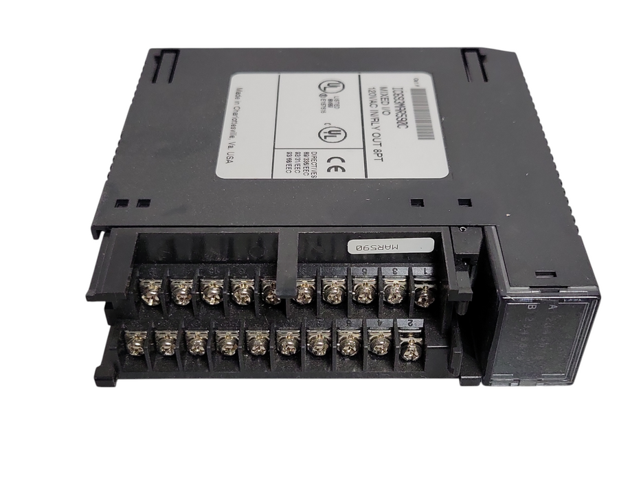 IC693MAR590C Mixed I/O 120VAC IN/RLY OUT 8PT, READ