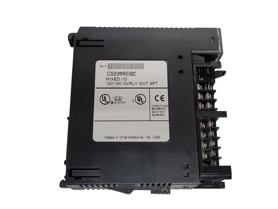 IC693MAR590C Mixed I/O 120VAC IN/RLY OUT 8PT, READ