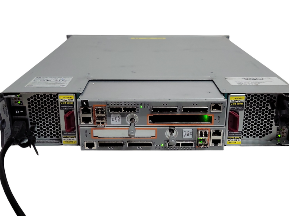 HP 3PARA-SV1009 24x 2.5 Bay Storage Array w/ 2x 3PAR 7200 Controllers 2x764W PSU