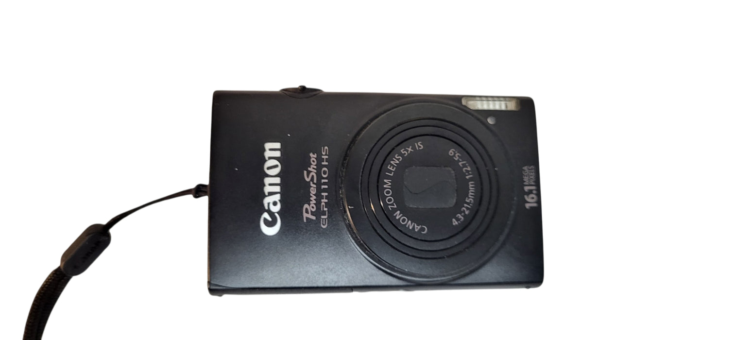 Canon PowerShot ELPH 110 HS Digital Camera W/ Battery, Chager and Box