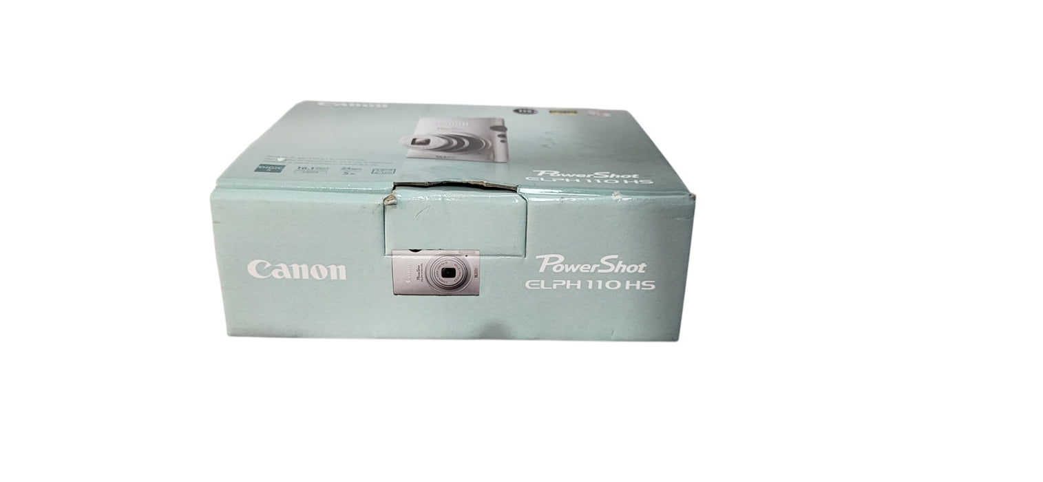 Canon PowerShot ELPH 110 HS Digital Camera W/ Battery, Chager and Box
