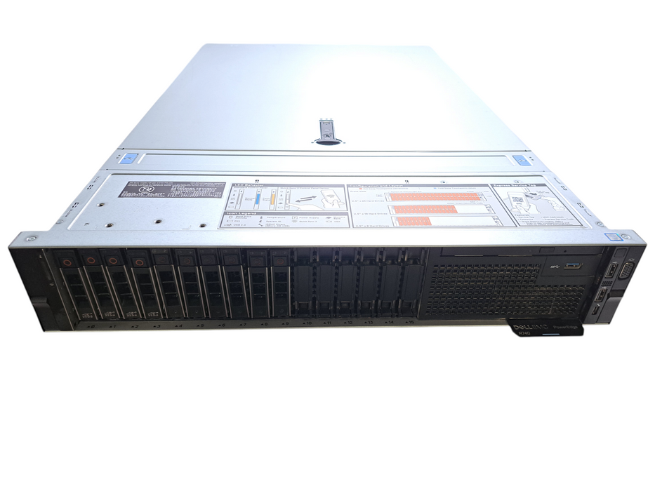 Dell PowerEdge R740 16x 2.5"| 2x Xeon Silver 4110, 64GB DDR4, PERC H730P, 2x 10G