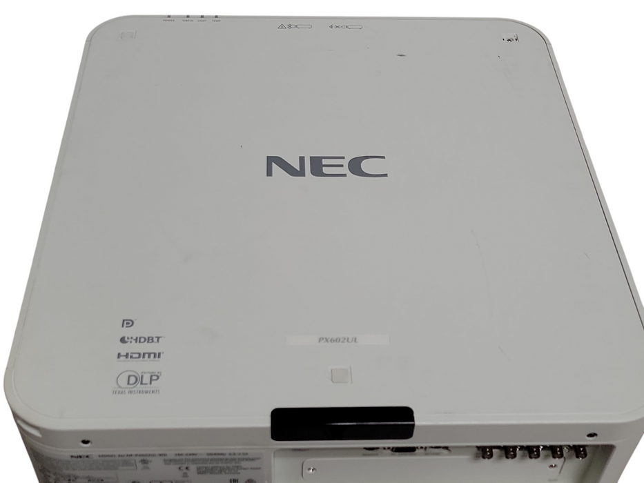 NEC NP-PX602UL-WH Laser Projector 6000 Lumens WUXGA HDMI, No Lens, READ