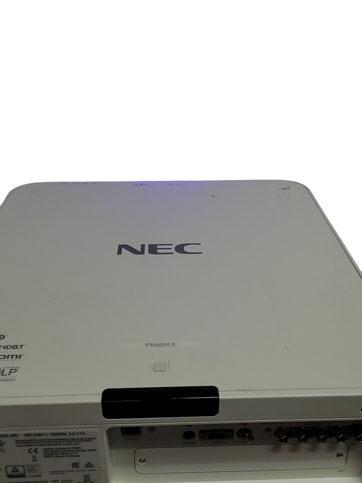 NEC NP-PX602UL-WH Laser Projector 6000 Lumens WUXGA HDMI, No Lens, READ