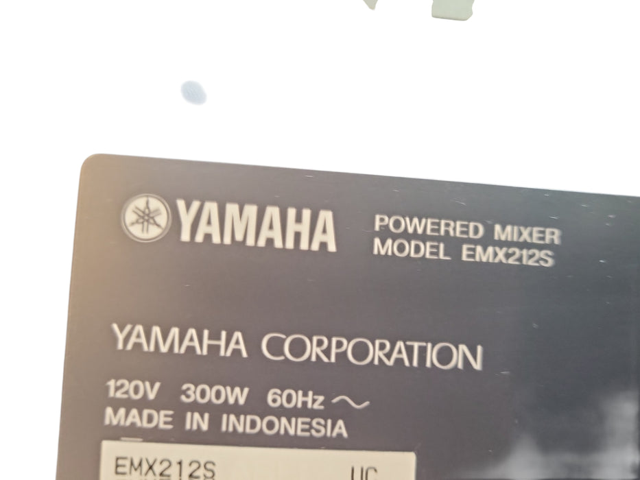Yamaha EMX 212S 12-Channel 16 SPX Phantom Powered Stereo Mixer Amplifier