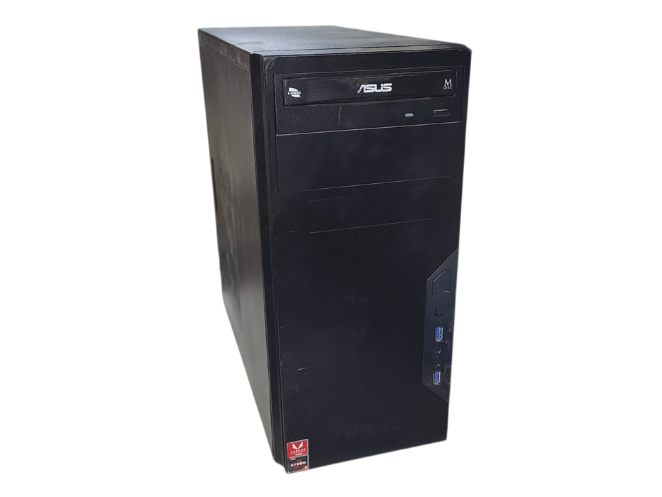 Custom PC, ASUS Prime A320M-K w/ AMD Ryzen 3 3200G, 16GB DDR4, 256GB NVMe, 400W