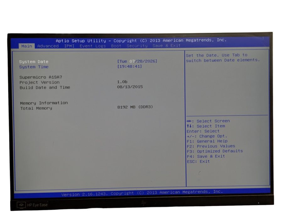 Supermicro CSE-510 A1SRM-LN7F-2758 A1SA7 Intel Atom C2758 8GB RAM Server