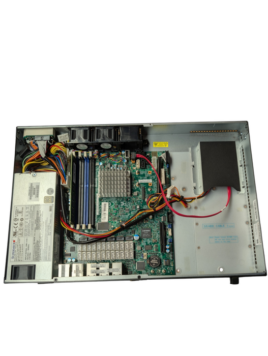 Supermicro CSE-510 A1SRM-LN7F-2758 A1SA7 Intel Atom C2758 8GB RAM Server
