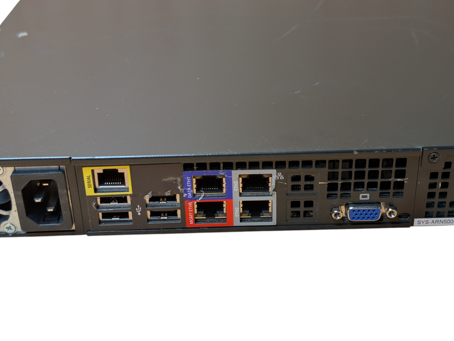 Supermicro CSE-510 A1SRM-LN7F-2758 A1SA7 Intel Atom C2758 8GB RAM Server