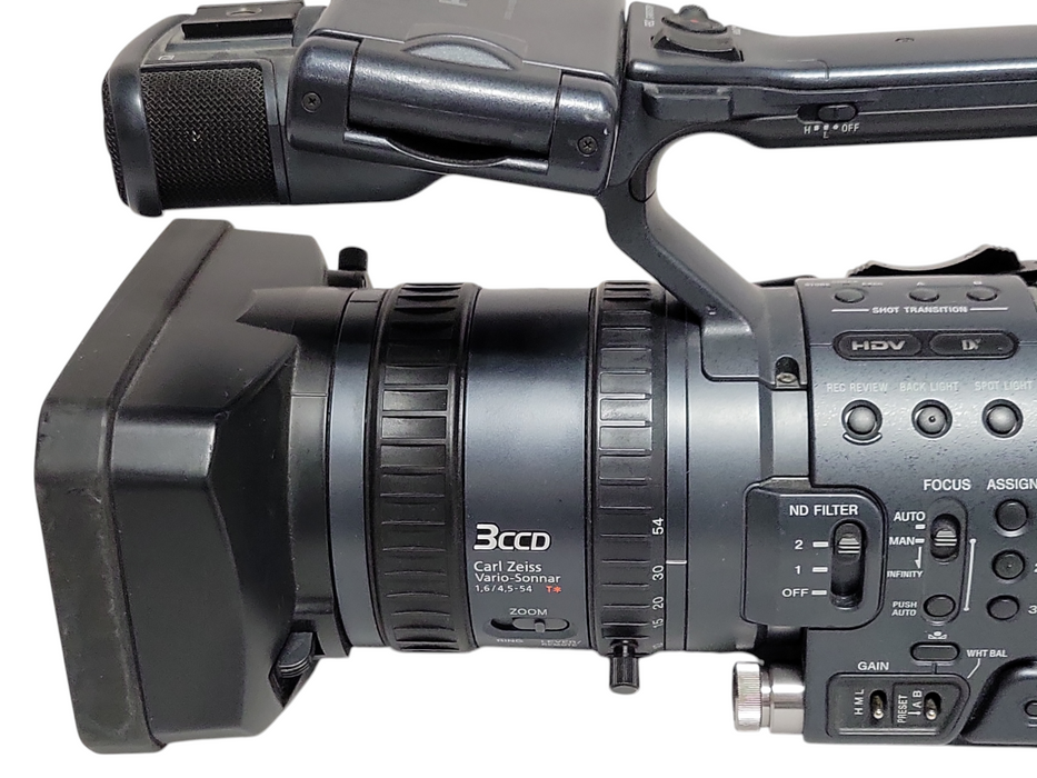Sony HDR-FX1 Digital HD Video Camera Recorder, No Battery, READ