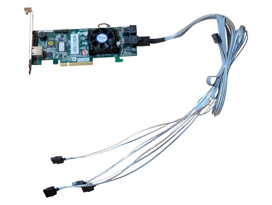 Areca PCIe 3.0 12Gb/s SAS / SATA RAID Controller