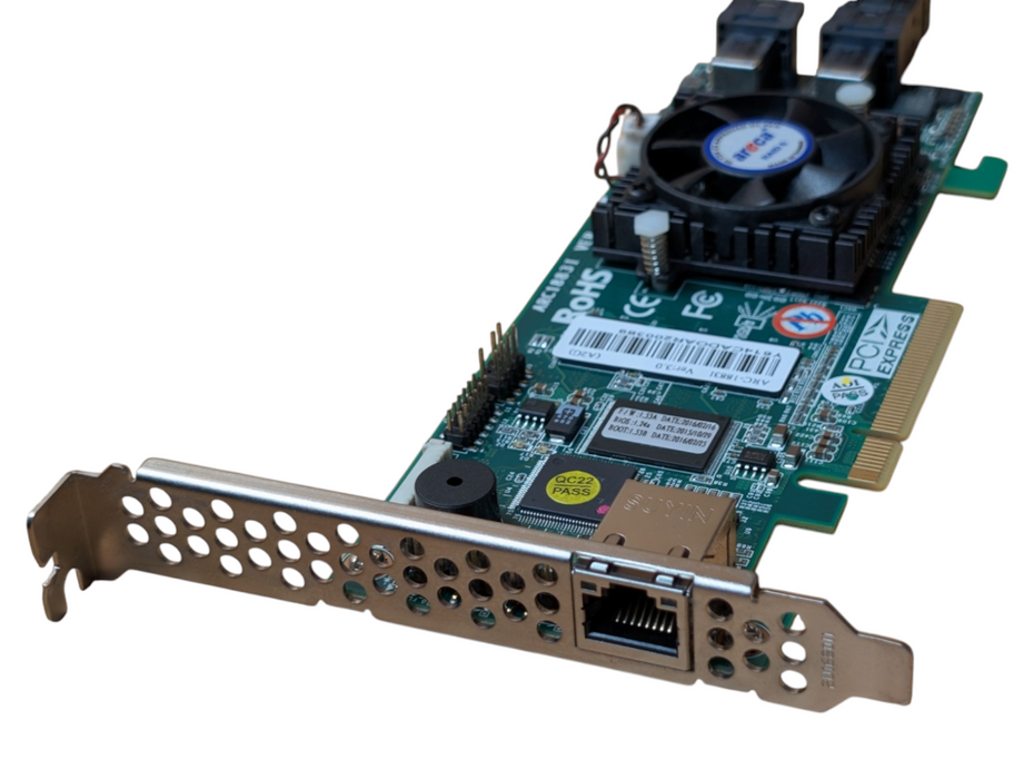 Areca PCIe 3.0 12Gb/s SAS / SATA RAID Controller