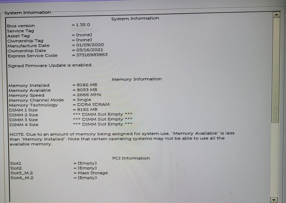 Dell OptiPlex 5070 | i5-9500 @3.00GHz 8GB DDR4 256GB NVMe